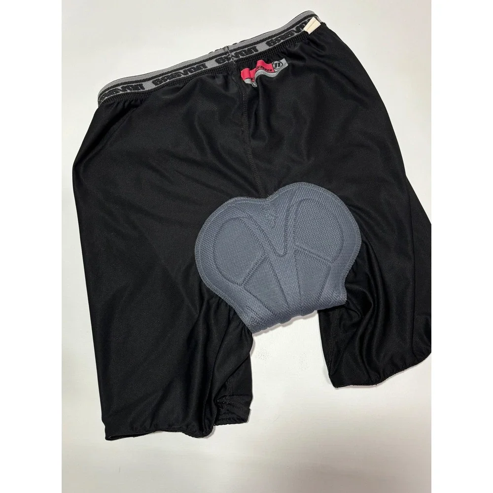 NOVARA Set of 3 Men's Cycling Shorts Padded Liner Black Gray Cargo Style Size‎ L
